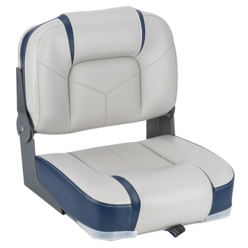 Сидіння Bass Boat Center Seat, Сіро/Синє 75246GN фото