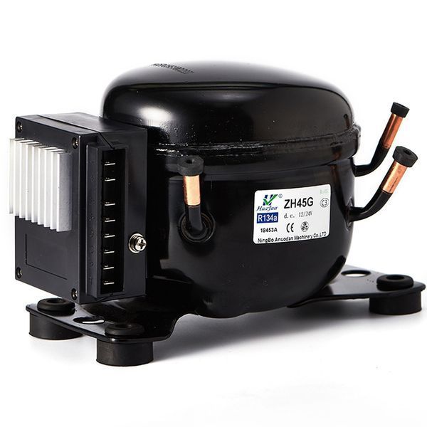 Компресор для автохолодильника 12/24 Вольт Anuodan ZH45G (R-134a, DC12V, DC24V) ANZH45G фото