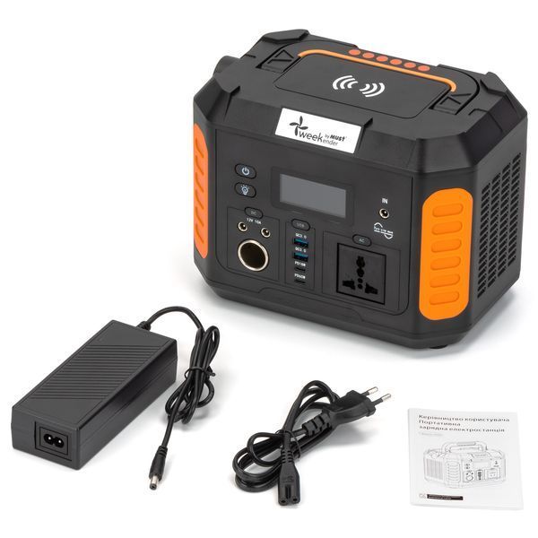 Зарядна станція WEEKENDER від MUST HBP1600TP 450WH LiFePO4 кількість циклів 5000 HBP1600TP фото