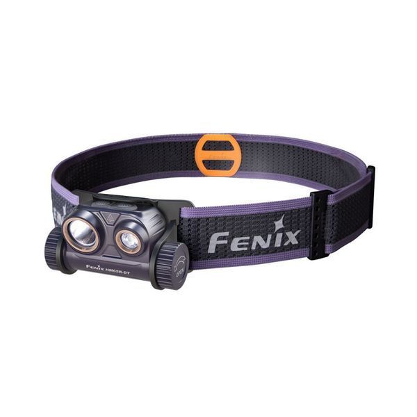 Ліхтар налобний для бігу Fenix HM65R-DT, фіолетовий HM65RDTPUR фото