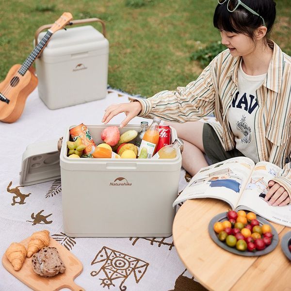 Туристичний холодильник Naturehike CNK2300BS011, 9 л, бежевий 6976023924026 фото