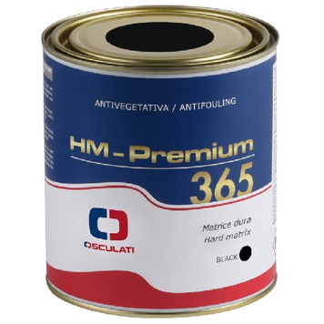 Фарба необростаюча HM Premium 365, чорна, Osculati, 0,75 літра. 65.612.13 фото