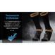Шкарпетки водонепроникні Dexshell Hytherm Pro Socks, розмір М (39-42), чорні з коричневою смугою DS634TBCM фото 3