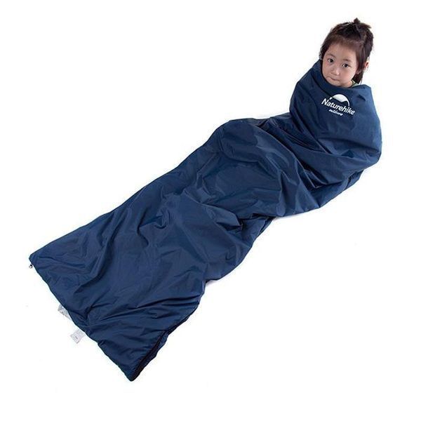 Спальник надлегкий Naturehike Mini Ultra light LW 180 NH15S003-D, Silk-like cotton, помаранчевий 6927595703205 фото