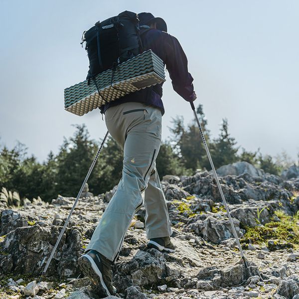 Трекінгова палиця Naturehike CNK2450DS016, 110 см, сіра 6927595791714 фото