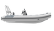 Gala A400L човен RIB (ПВХ, консоль C-03, сидіння S-02) 1052 фото 3