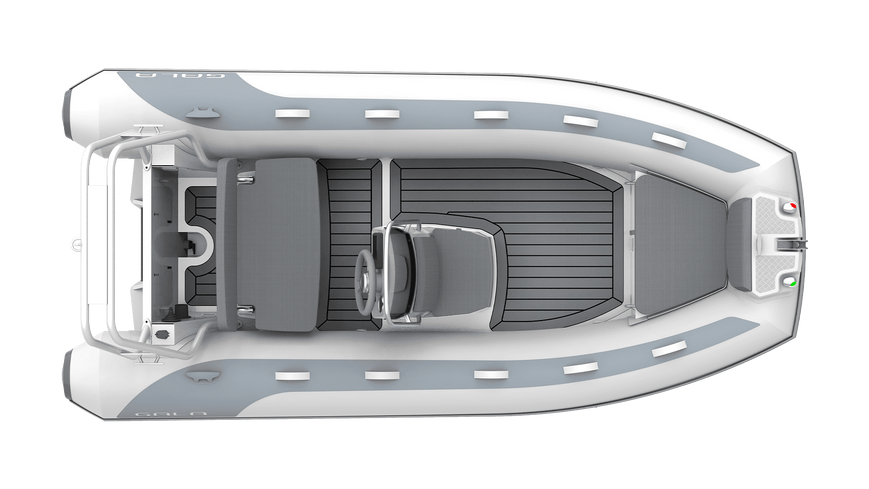 Gala A400L човен RIB (ПВХ, консоль C-03, сидіння S-02) 1052 фото