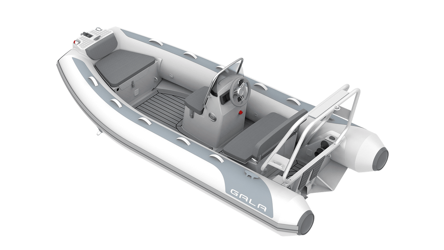 Gala A400L човен RIB (ПВХ, консоль C-03, сидіння S-02) 1052 фото