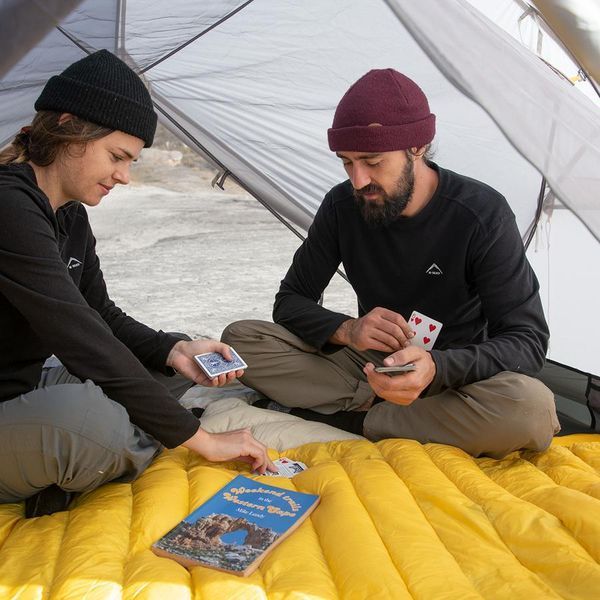 Намет надлегкий двомісний з футпринтом Naturehike Mongar NH17T007-M, 20D, фіолетовий 6927595700594 фото