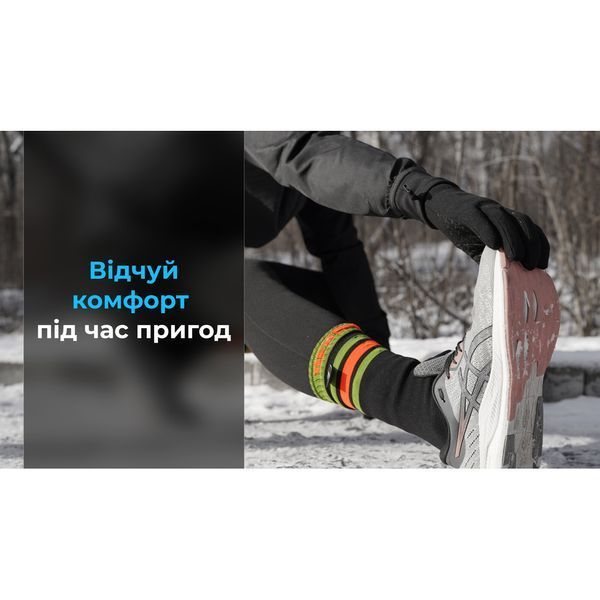 Шкарпетки водонепроникні Dexshell Hytherm Pro Socks, розмір S (36-38), чорні з коричневою смугою DS634TBCS фото
