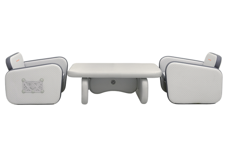 Стіл надувний Air-deck (розмір 115х75х40 см) насос високого тиску до комплекту не входить 14.060.02 фото