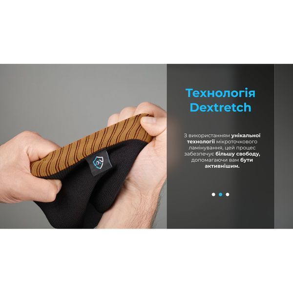 Шкарпетки водонепроникні Dexshell Hytherm Pro Socks, розмір XL (47-49), чорні з коричневою смугою DS634TBCXL фото