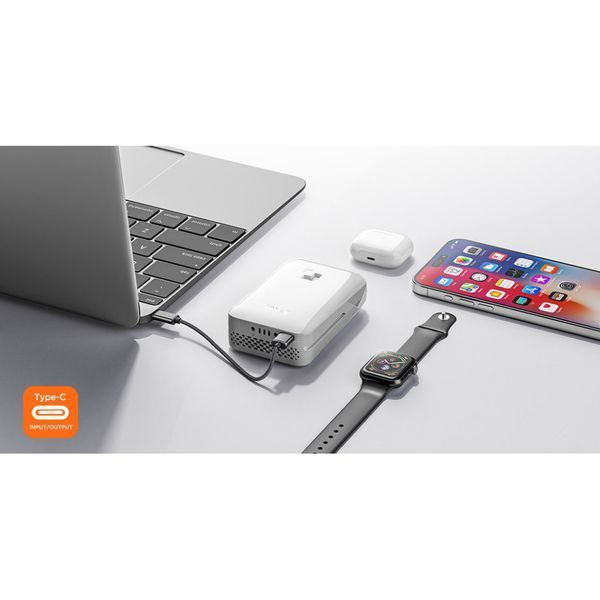 Акумуляторна газонокосарка Litheli, живлення від павербанку (УМБ Litheli Power Bank 20000 mAh, 45 W, 4А SE в комплекті) U20LM00-0U110 фото
