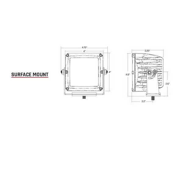 RIGID D-XL Spot / Pair 322213 фото