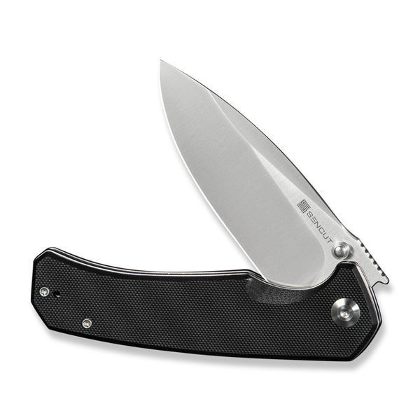 Ніж складаний туристичний Sencut Skarnax, (9.6 см) 9Cr18MoV / G10 чорний S24025-1 фото