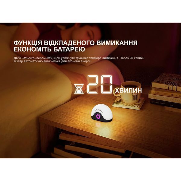 Ліхтар кемпінговий Fenix CL20R V.2.0, чорний CL20RV20BLK фото