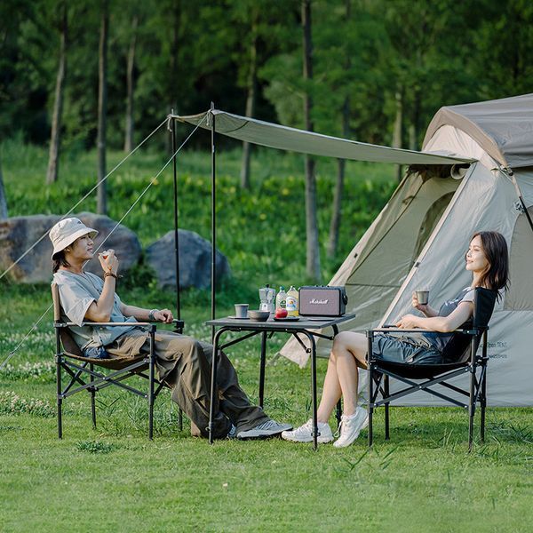 Розкладне крісло Naturehike CNH23JU13001, чорне 6976023929885 фото
