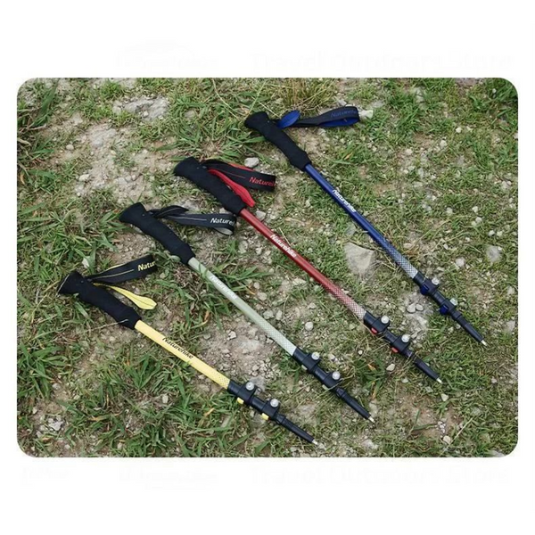 Трекінгова палиця Naturehike CNK2300DS010, 120 см, зелена 6976023923531 фото