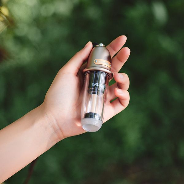 Ліхтар кемпінговий Naturehike CNK2350ZM010, 118х39мм, чорний 6977465867520 фото