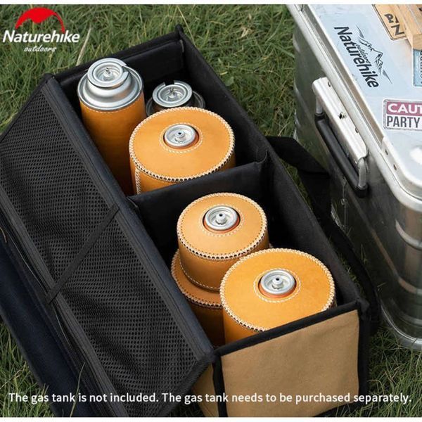 Чохол для газового балону 230 г Naturehike NH20PJ084, жовтий 6927595748831 фото