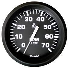Тахометр, універсальний, 7000RPM, чорний. Арт. бази 01489 TC9011 фото