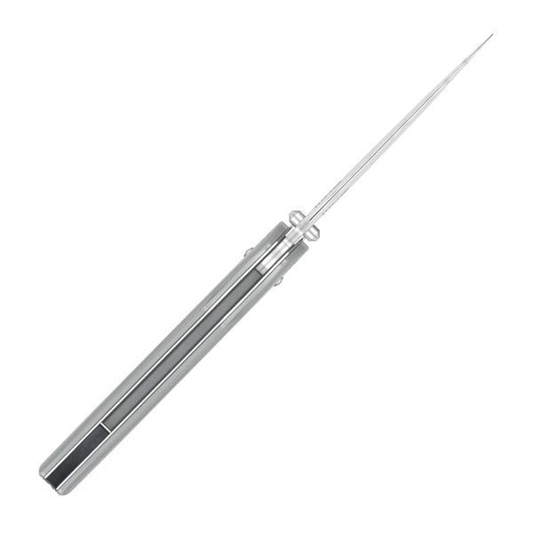Ніж складаний туристичний SRM Terrier 258L-GK2 (9.3 см) 140Cr / G10 сірий 258L-GK2 фото