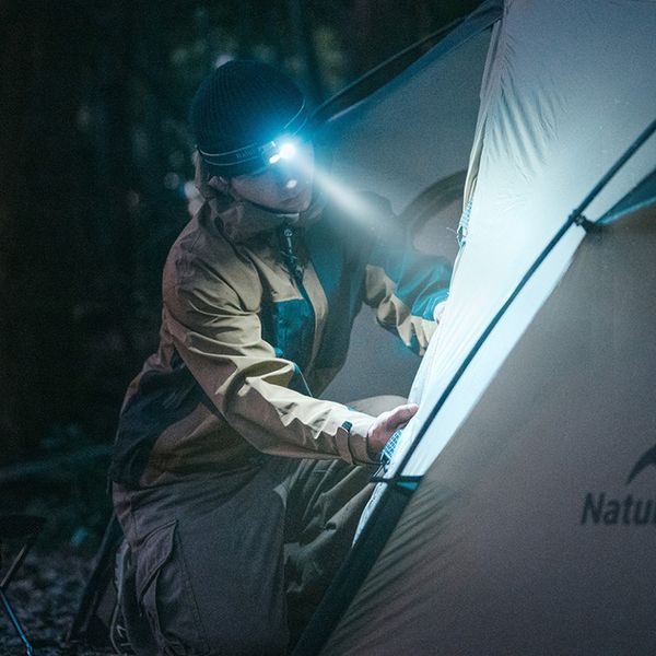 Ліхтар налобний Naturehike CNK2450ZM015, пісочний 6927595794166 фото