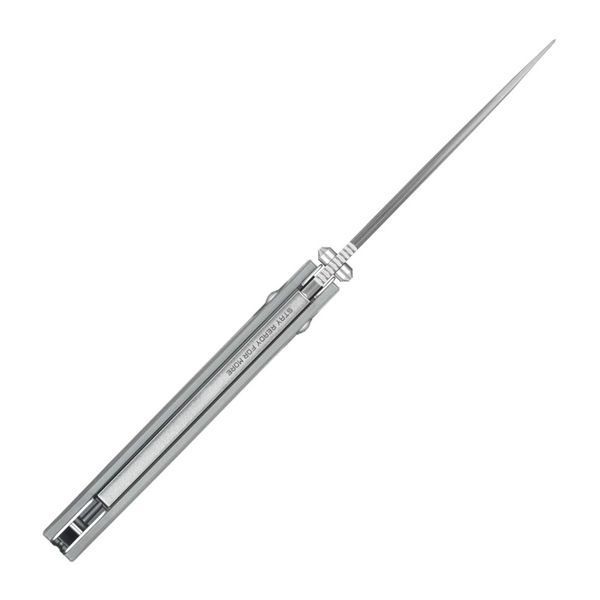 Ніж складаний туристичний SRM Terrier 258L-GK2 (9.3 см) 140Cr / G10 сірий 258L-GK2 фото