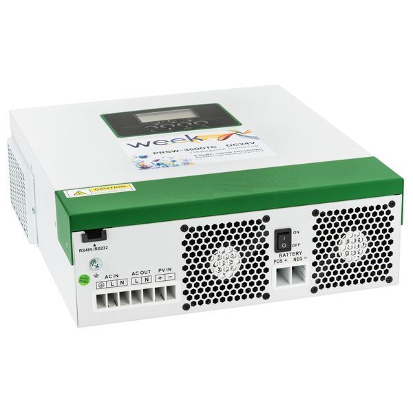 Комплект гібридний інвертор Weekender PRSW-3500TC DC 24V та АКБ 24V 200Ah PRSW-3500TC DC 24V complect фото