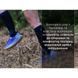 Водонепроникні шкарпетки Dexshell Longlite Socks 2.0, блакитні полоски, розмір XL (47-49) DS72506JBB-XL фото 10