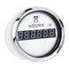 Цифровий лічильник мотогодин I GAUGE 52 мм (білий) LED дисплей WKHM-DGW фото 1