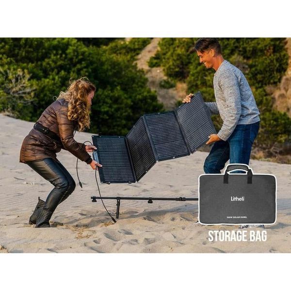 Портативна складана сонячна панель Litheli 200W U00SP01-0U000 фото