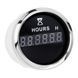 Цифровий лічильник мотогодин I GAUGE 52 мм (чорний) LED дисплей WKHM-DGB фото 1