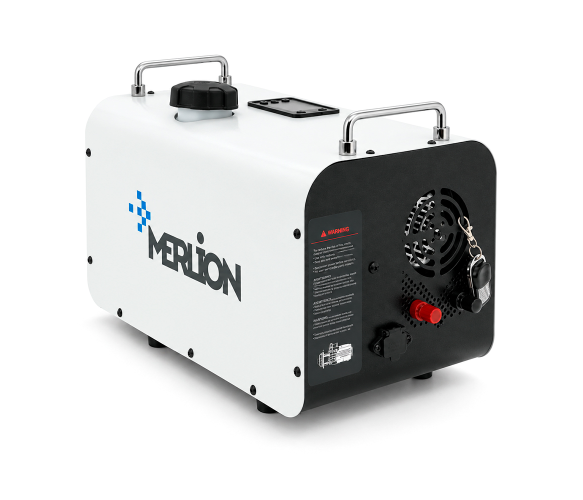 Дизельний обігрівач Merlion ML998WH-1224220, 12/24/220V, 9980W (kVA), alluminium, air vent, white, Box ML998WH фото