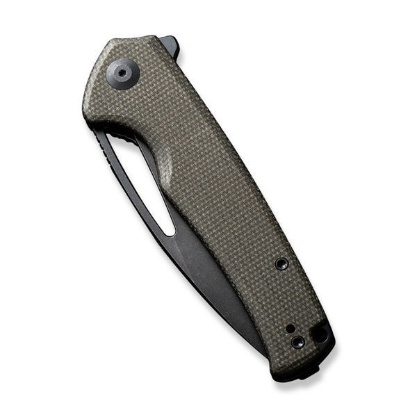 Ніж складаний туристичний Sencut Mims, (8.8 см) 9Cr18MoV / Micarta темно-зелений S21013-3 фото