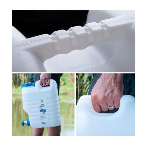 Каністра для води&nbsp;Naturehike BPA free&nbsp;NH16S012-T, 12 л, біла 6927595721650 фото