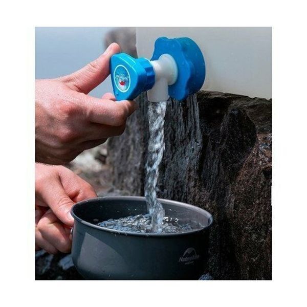 Каністра для води&nbsp;Naturehike BPA free&nbsp;NH16S012-T, 12 л, біла 6927595721650 фото