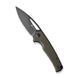 Ніж складаний туристичний Sencut Mims, (8.8 см) 9Cr18MoV / Micarta темно-зелений S21013-3 фото 1