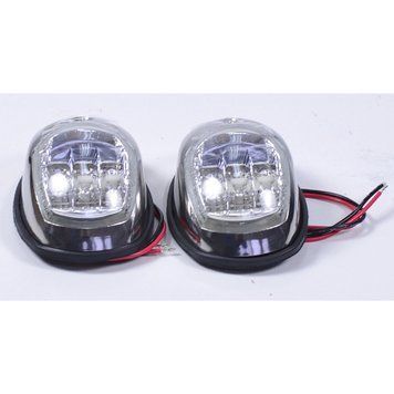 Пара LED навігаційних вогнів, нержавійка, C91006S-1 C91006S-1 фото