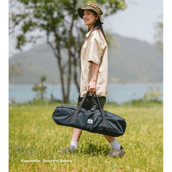 Складаний стіл Naturehike Star Jane T01 CNK2550JJ018, 119х60 см, вуглецева сталь, чорний 6977465865120 фото