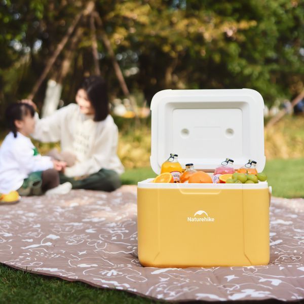 Туристичний холодильник Naturehike CNK2450CF012, 18 л, жовтий 6975641884453 фото