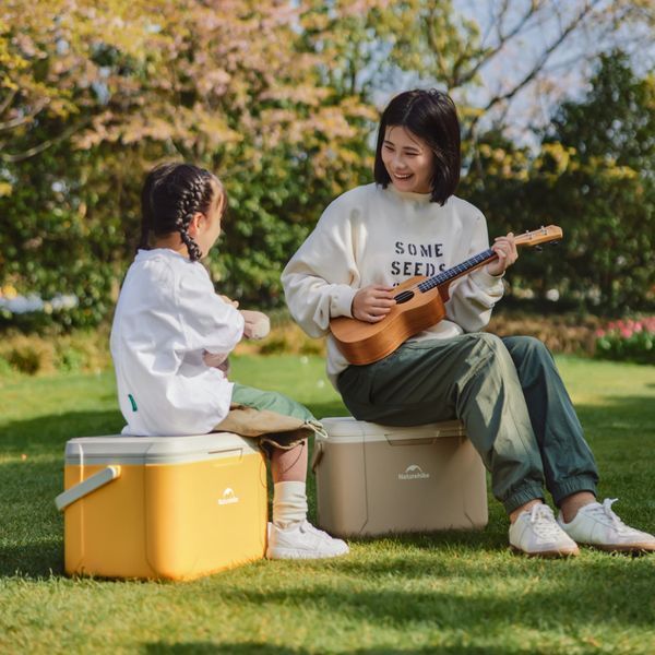 Туристичний холодильник Naturehike CNK2450CF012, 18 л, жовтий 6975641884453 фото