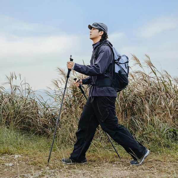 Трекінгова палиця Naturehike CNK2450DS017, 130 см, сіра 6927595788684 фото