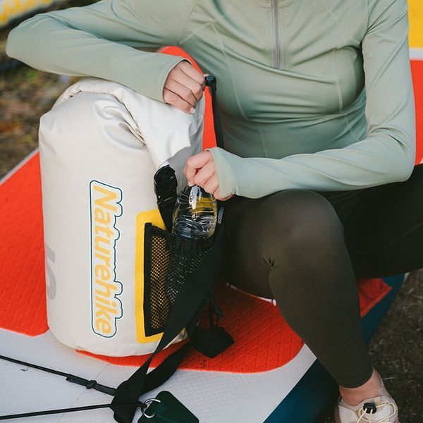 Водонепроникний чохол Naturehike CNK2300BS017, 25 л, білий 6976023925344 фото