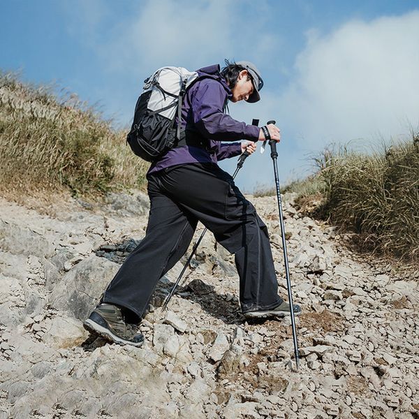 Трекінгова палиця Naturehike CNK2450DS017, 130 см, сіра 6927595788684 фото