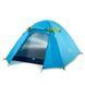 Намет тримісний Naturehike P-Series NH18Z033-P 210T/65D, блакитний 6975641887331 фото 2