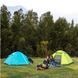 Намет тримісний Naturehike P-Series NH18Z033-P 210T/65D, блакитний 6975641887331 фото 5
