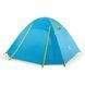 Намет тримісний Naturehike P-Series NH18Z033-P 210T/65D, блакитний 6975641887331 фото 1