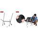 Стілець складаний Naturehike Stellaluna L04 CNK2450JJ015, розмір M, алюміній, чорний 6976023929939 фото 2