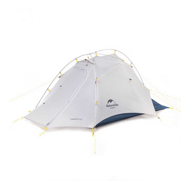 Намет надлегкий двомісний з футпринтом Naturehike Cloud Up&nbsp;Wing NH19ZP083, 15D, сіро-голубий 6927595743430 фото